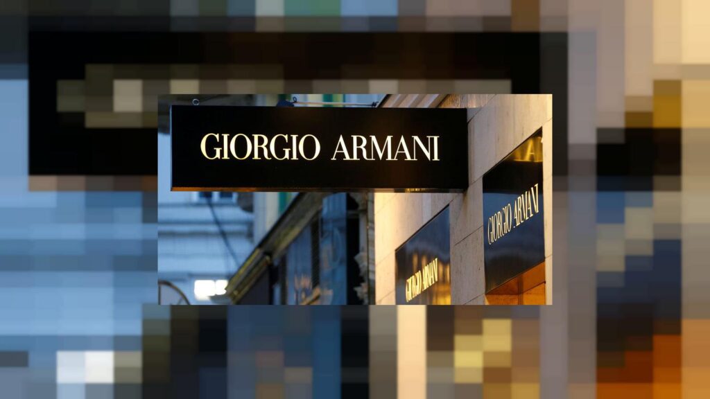 giorgio armani beauty history